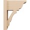 Ekena Millwork 8-in W x 14-in D x 18-in H Balboa Trad Rough Cedar Woodgrain TimberThane Outlooker, Primed Tan OUTUR080X14X18BOA04RCPR - alternate 5